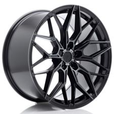 Jante JR Wheels JR46 20x9,5 ET20-40 - 5 trous sur mesures - Black machined Tinted face