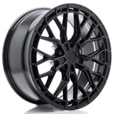 Jante JR Wheels JR48 20x8.5 ET20-45- 5 Trous sur mesure- Noir Brillant