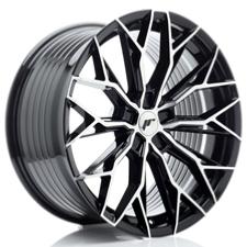 Jante JR Wheels JR49 20x10 ET20-48 - 5 trous sur mesures - Gloss black Machined face