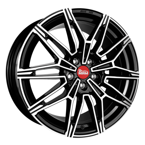 Jante Mam B3 19x8.5 ET20 5/120 Black Front Polish