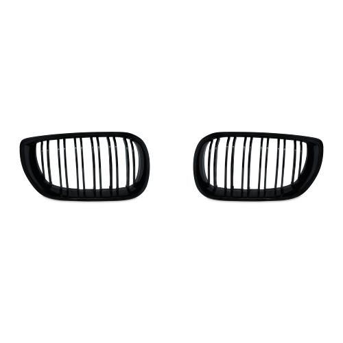 Calandre avant ABS BMW Serie 3 E46 Berline de 2001 a 2005 (phase 2) Noir, sans embleme