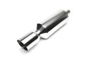 Silencieux arrire sport universel inox TA Technix 115 / 65mm rond / biseaute