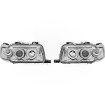 Paire de Phares Angel Eyes Audi 80 1991 a 1994 Chrome