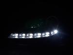 Paire de feux phares Daylight led Mercedes SLK R171 04-11 Noir