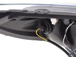 Paire de feux phares Daylight Led DRL Peugeot 207 06-12 chrome