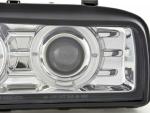 Paire de feux phares Design VW Corrado type 53i 87-95 chrome