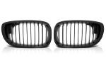 Paire de grilles de calandre en ABS BMW serie 3 E46 de 04/2003 a 2006 Coupe/Cab Noir matt