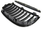 Paire grilles calandre BMW serie 3 E90/E91 de 03/2005 a 08/2008 Noir brillant