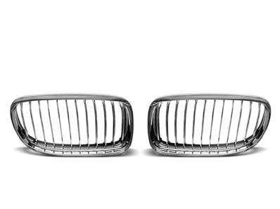 Paire de grille calandre BMW serie 3 E90/E91 09-11 Chrome