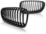 Paire grilles calandre BMW serie 5 F10/F11 de 2010 a 2016 Noir brillant