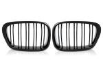 Paire grilles calandre BMW serie 5 E39 95-03 look sport noir glossy