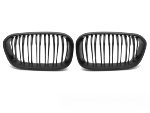 Grille calandre BMW serie 1 F20/F21 de 2015 a 2018 Noir Mat Double Barres