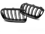 Calandre Avant BMW Serie 3 E92/E93 de 2010 a 2013 Noir Brillant Double Barres
