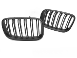 Grille calandre BMW X5 E70 de 2007 a 2013 Noir Mat Double barres
