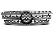 Grille calandre Mercedes ML W163 98-05 look AMG chrome argent