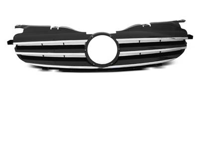 Grille calandre Mercedes SLK R170 96-04 noir chrome Look CL