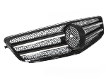 Grille calandre Mercedes classe C W204de 2007 a 2014 Look CL noir chrome
