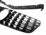 Grille calandre Mercedes Classe E W207 de 2009 a 2013 Noir Brillant