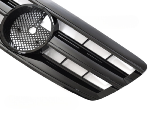 Grille calandre Mercedes Classe S W220 de 2002 a 2005 Noir Brillant