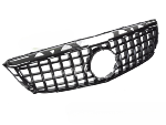Grille calandre Mercedes CLS C218 de 2011 a 2014 Noir Brillant