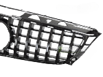 Grille calandre Mercedes CLS C218 de 2011 a 2014 Noir Brillant