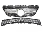 Grille calandre Mercedes SLK R172 de 2011 a 2015 Chrome Silver
