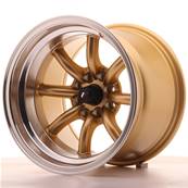 Jante JAPAN RACING JR19 15" x 10,5" 4x100 4x114,3 ET -32 Gold