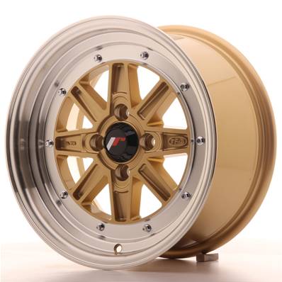 Jante JAPAN RACING JR31 15x7.5 ET20 4x100 Gold Machined Lip