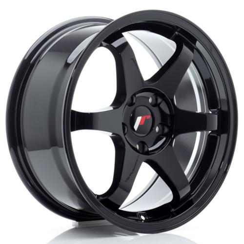 Jante JR Wheels JR31 17x8 ET35 - 5x114,3 - Noir brillant
