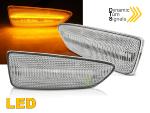 Paire Clignotant Repetiteur Opel Astra J de 2009 a 2015 Clair Led Dynamique