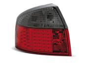 Paire de feux arriere Audi A4 B6 de 2000 a 2004 LED rouge fume