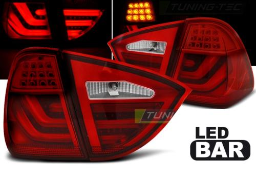 Paire feux arriere BMW serie 3 E91 Break 05-08 LED BAR Rouge