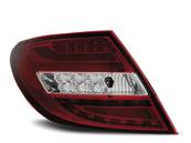 Paire feux arriere Mercedes classe C W204 07-10 LED BAR rouge blanc