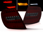 Paire feux arriere Mercedes classe C W204 07-10 LED BAR Fume