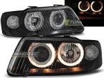 Paire de feux phares Audi A3 8L 00-03 angel eyes noir