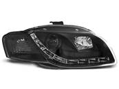 Paire de feux phares Audi A4 B7 de 2004 a 2008 Daylight led noir