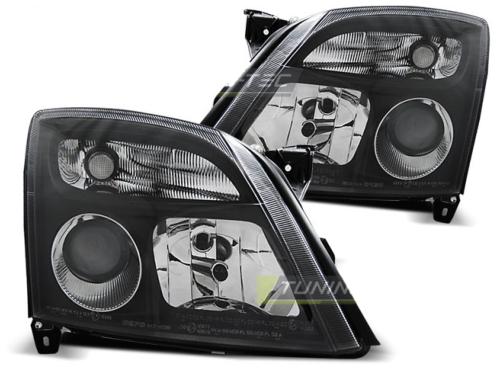 Paire de feux phares Opel Vectra C 02-05 design noir