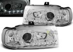 Paire de feux phares VW Polo 6N 1994-1999 Daylight led chrome