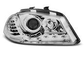 Paire de feux phares Seat Ibiza 6L 02-08 Daylight led chrome