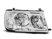 Paire de feux phares Toyota Land Cruiser FJ100 98-04 chrome