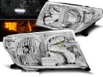 Paire de feux phares Toyota Land Cruiser FJ200 07-12 chrome led