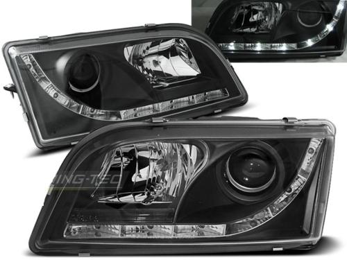 Paire de feux phares Volvo S40 / V40 96-03 Daylight led noir