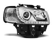 Paire de feux phares VW T4 Bus 96-03 Daylight led chrome