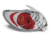 Paire de feux arriere Peugeot 206 98-06 chrome