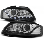 Paire de feux phares Audi A3 8P de 2003 a 2008 Daylight led noir