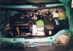 Kit d Admission direct GREEN pour Renault Twingo de 00-04 1.2Li Multipoint-60cv