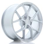 Jante JR Wheels SL01 17x8 ET20-45 Blank Matt Silver