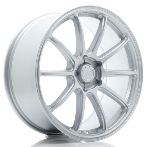 JR Wheels SL04 19x8 ET20-40 - 5 trous sur mesure - Matt Silver