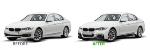 Pare choc avant BMW serie 3 F30/F31 2011-2018 look Performance