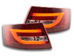 Paire de feux arrière Audi a6 4F Berline 2004-2008 Rouge Chrome Led